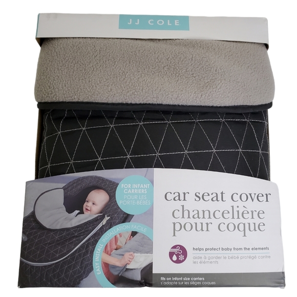JJ Cole Other Jj Cole Infant Car Seat Carrier Cover Gray Charcoal